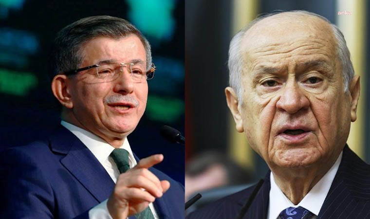 Bahçeli'den Davutoğlu'na telefon: Gündem Gazze