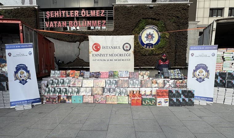 İstanbul'da 94 bin 587 korsan kitap ele geçirildi