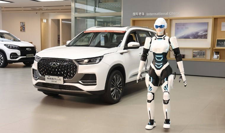 Chery ve DeepSeek'ten ortaklık anlaşması: İnsansı robotlar satışa sunulacak!