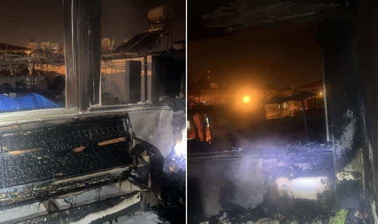 Mersin'de müstakil evde yangın: 1 kişi hastaneye kaldırıldı!