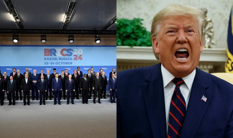Trump'tan, BRICS'e 'ölüm' fermanı: Geri dönüp yalvaracaklar