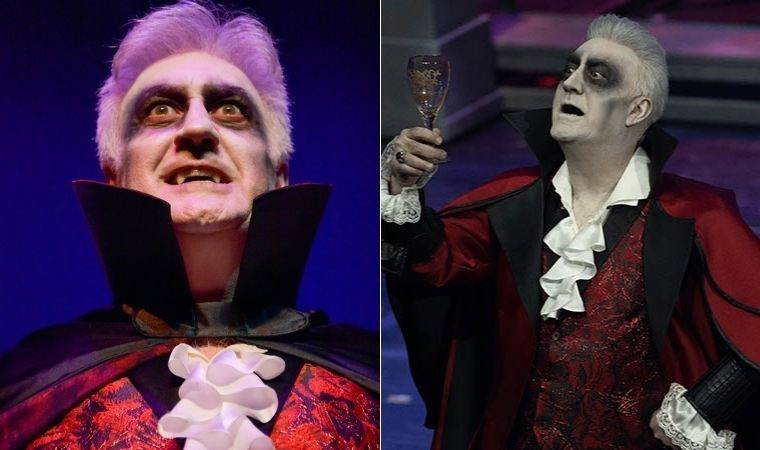 'Dracula: Bir Dehşet Komedisi' oyunu: Tamer Karadağlı 'Dracula' oldu