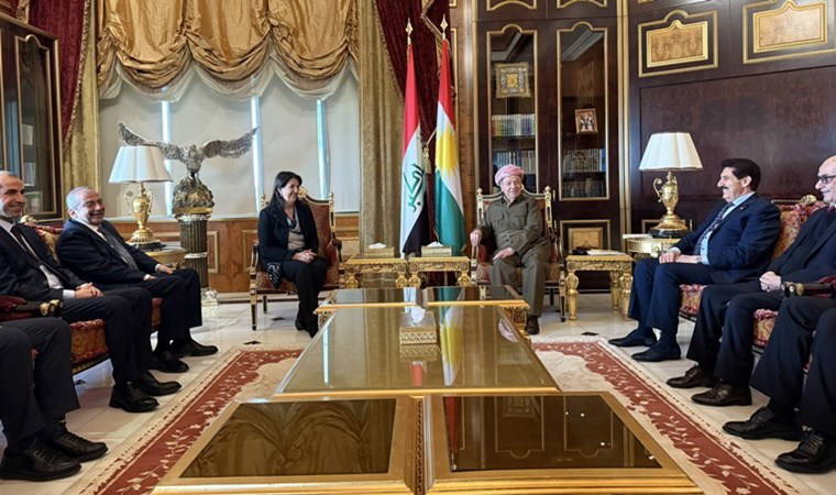 Erbil'de 'İmralı' trafiği