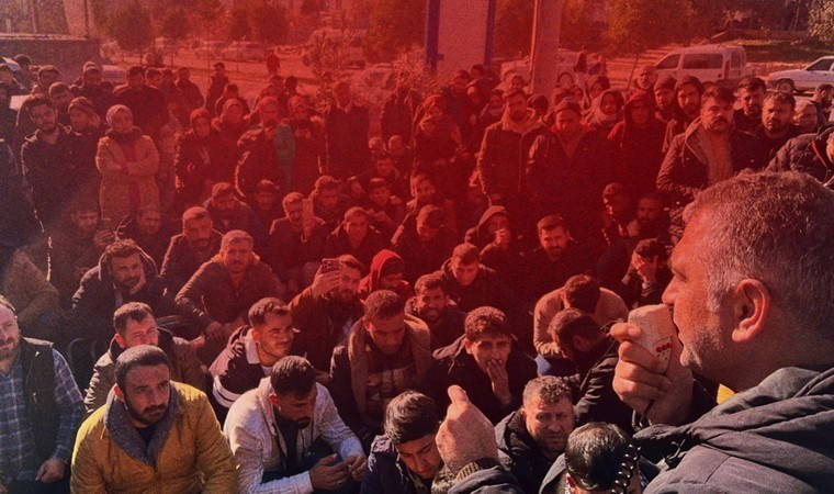 Sen misin işçinin hakkını arayan!