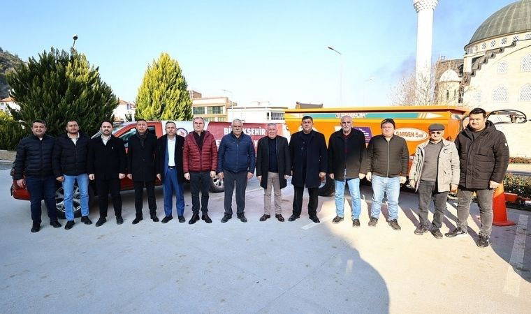 Denizli’de üreticiye gübre römorku desteği