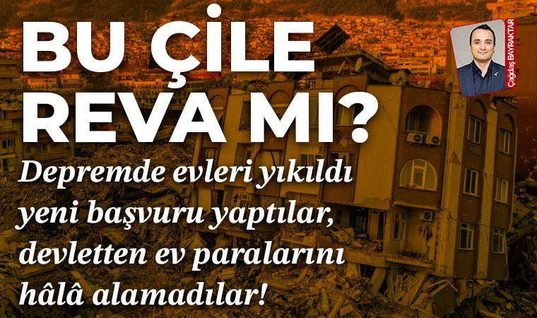 Hatay’da yurttaşın inşaatı da durdu