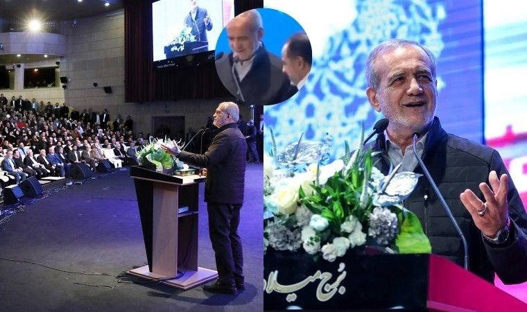 İran’da Türkçe şiir krizi: Pezeşkiyan’a sahnedeyken müdahale!