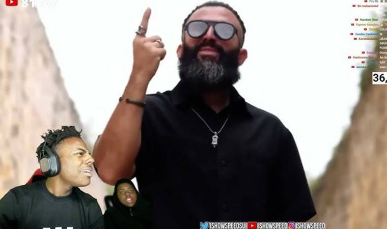 Dünyaca ünlü YouTuber IShowSpeed, Turabi'yi dinledi: 'Bu adam neden bahsediyor?'