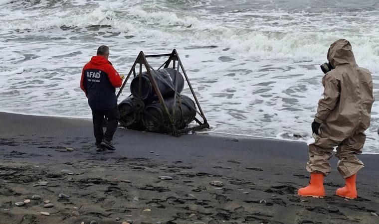Sahile vuran varilde tespit edildi