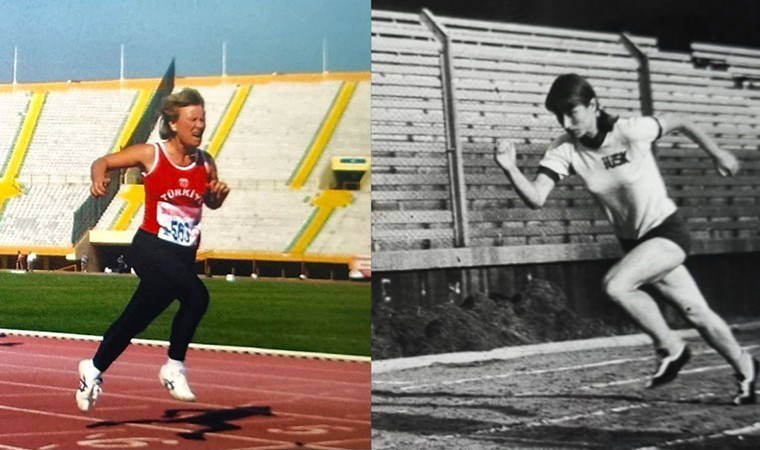 82 yaşında 60 metrede altın madalya