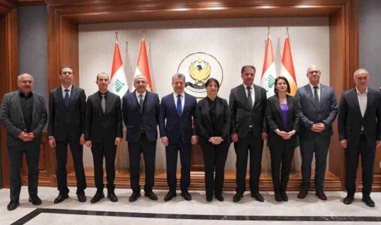 DEM Parti İmralı Heyeti, Mesrur Barzani ile görüştü