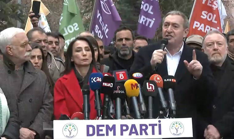DEM Partili Bakırhan'dan iktidara sert tepki: 'Karşımızda karanlık kayyumcu anlayış var'