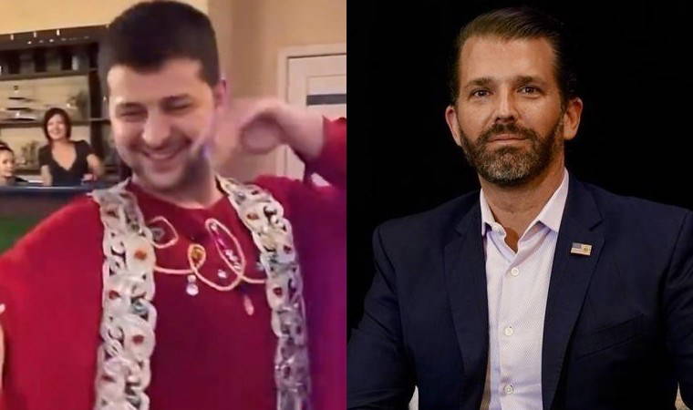 Trump'ın oğlu, Zelenskiy'i hedef aldı: Deepfake videosuyla alay etti