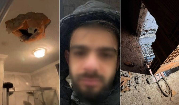 İstanbul'da korkunç olay: 'Tavanı delerek' daireye giren şahıs anne ve kızına saldırdı