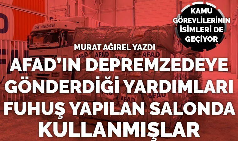 Deprem bölgesinde yaşanan skandal