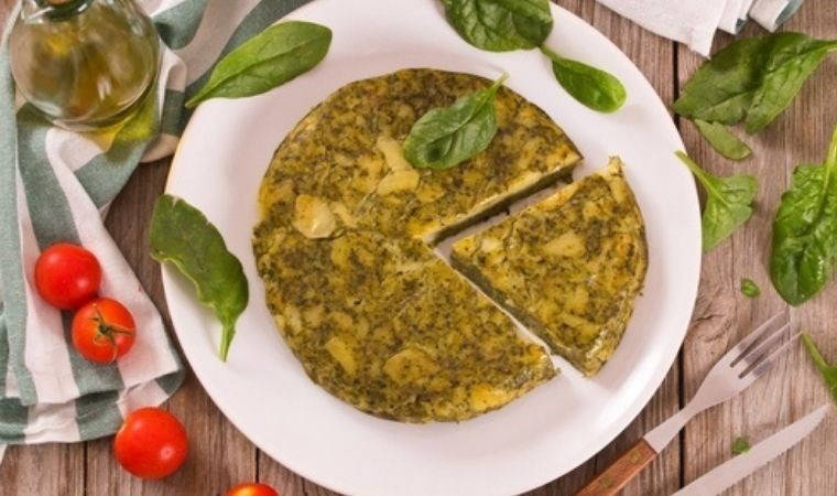 Kahvaltıya enfes bir Karadeniz esintisi: Ispanaklı kaygana tarifi