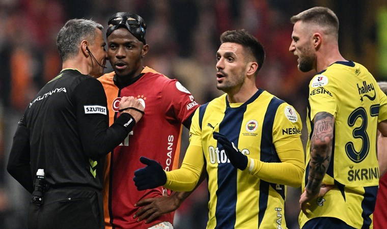 Eski hakemler Galatasaray-Fenerbahçe maçını değerlendirdi: Derbideki pozisyon penaltı mıydı?