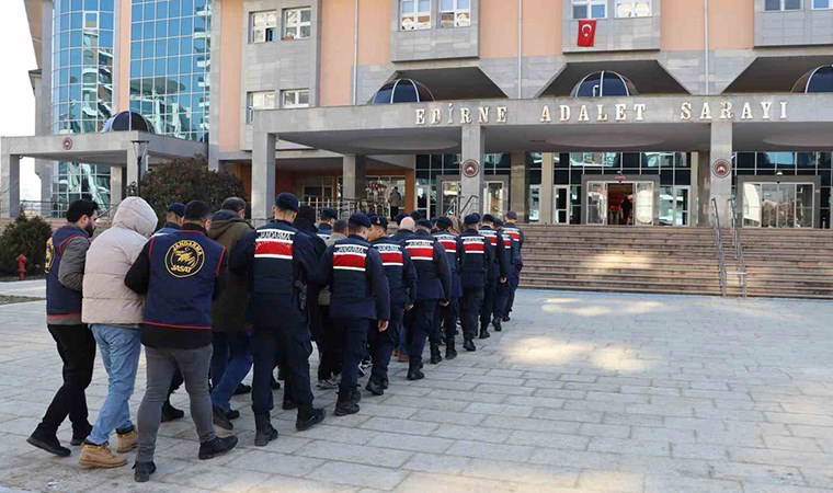 Edirne'de köy arazisi usulsüz satıldı: Eski muhtar ve 8 kişi tutuklandı