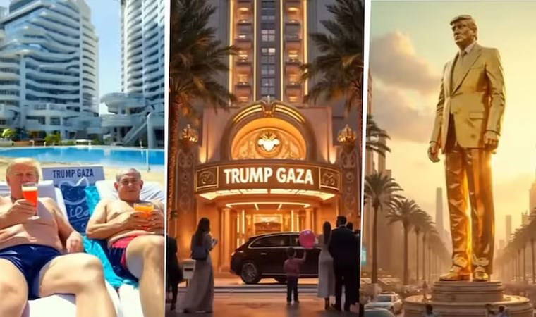 Trump’tan 'Gazze Planı' için yapay zeka videosu