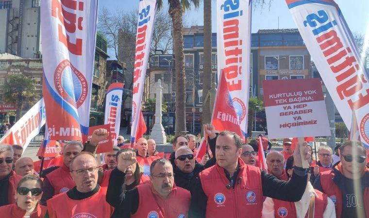 Eğitim-İş Genel Başkanı Kadem Özbay, Balıkesir'den MEB'e yüklendi: 'Çocuk işçi bulma bürosuna dönüştü '