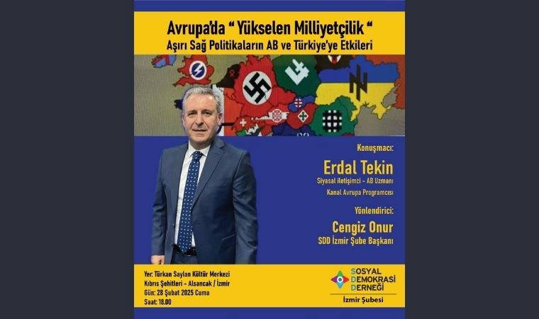 Avrupa’daki milliyetçilik İzmir’de konuşulacak