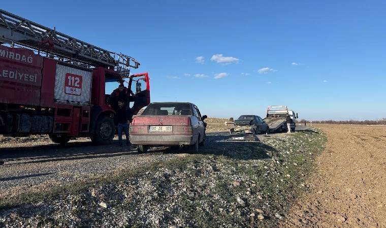 Afyonkarahisar’da feci kaza: Yaralılar var!