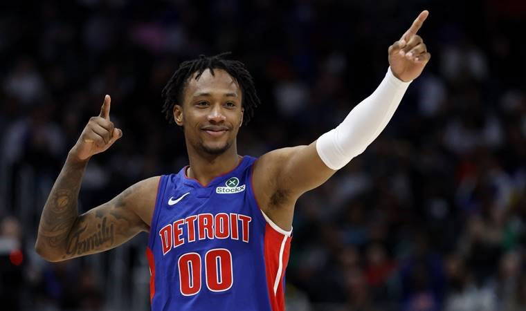 NBA'de Detroit Pistons durdurulamıyor: Üst üste 8. galibiyet!
