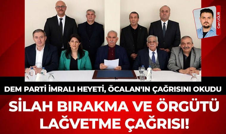 PKK'ye silah bırakma ve kendisini lağvetme çağrısı!