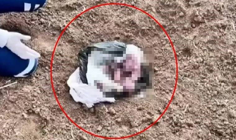 Şırnak'ta kan donduran olay! İple boğduğu bebeğini poşete koyup araziye attı