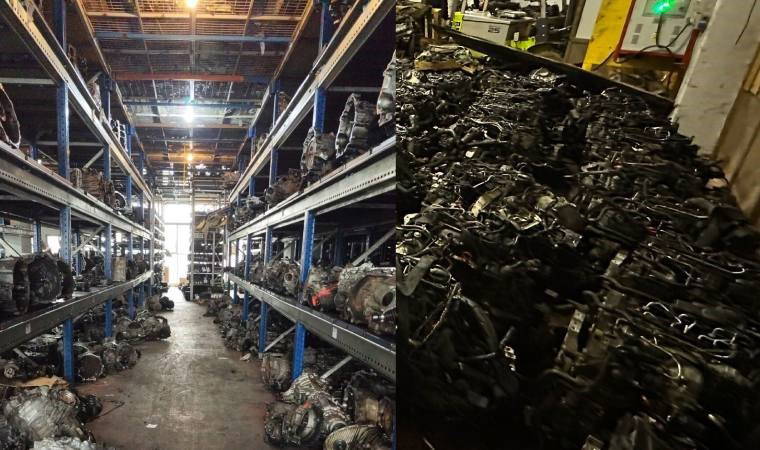 Kaçak yollarla yurda soktular: 80 milyon TL'lik yedek parça ele geçirildi!