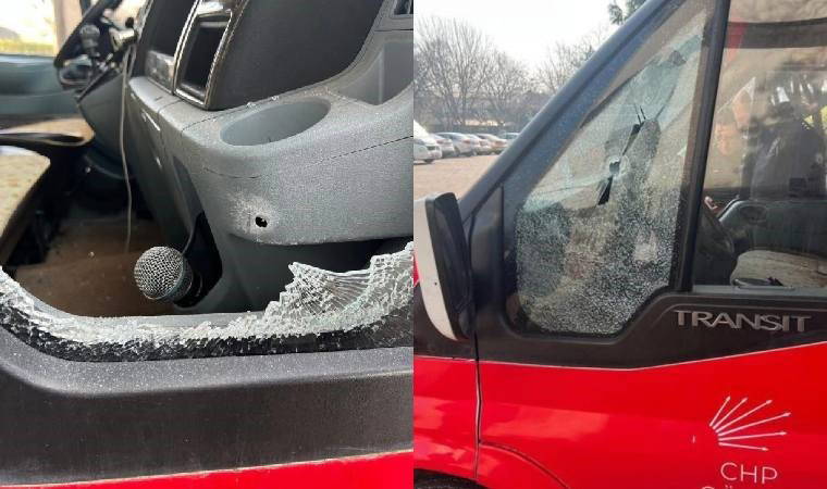 Balıkesir'de CHP aracına silahlı saldırı düzenlendi!
