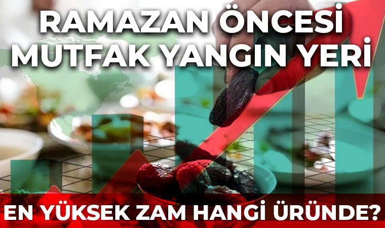 İPA'dan çarpıcı araştırma: Ramazan öncesi mutfak masraflarında dev artış!