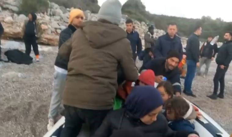 Yurt dışına çıkmaya hazırlanan 62 düzensiz göçmen İzmir'de yakalandı!
