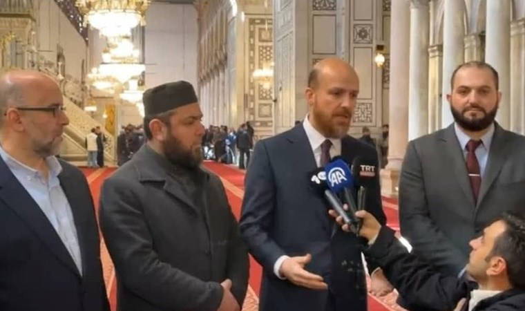 Suriye basını duyurdu: Bilal Erdoğan'dan Şam’a sürpriz ziyaret
