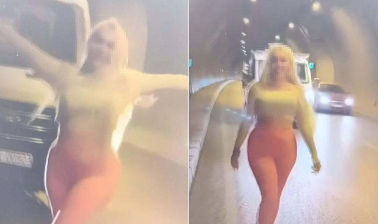 Sosyal medyada gündem oldu: İzmir'de tünelde dans eden kadına gözaltı