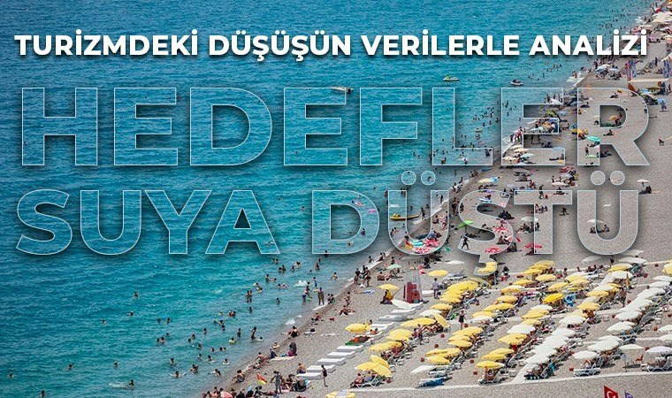 Turizmde hedef yine tutmadı: Harcama 972 dolara düştü