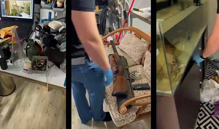 Çorlu'da uyuşturucu imal edilen villaya baskın: 1 tutuklama