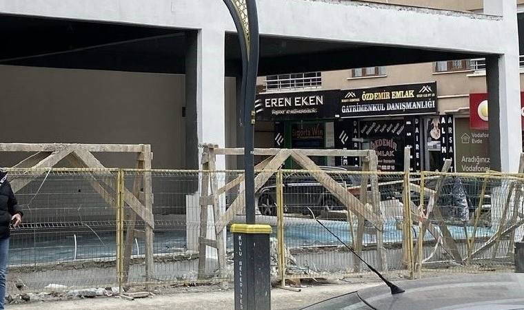 Konya'da iş kazası... Boya yaparken merdiven boşluğuna düştü!