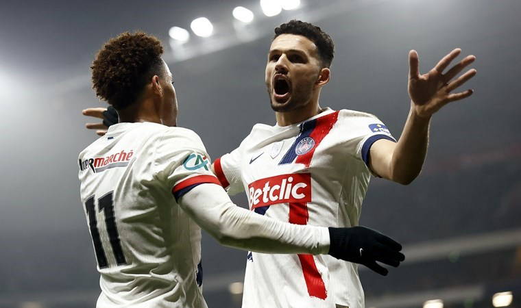 PSG 3. Lig ekibini rahat geçti: Fransa Kupası'nda çeyrek finale çıktı!