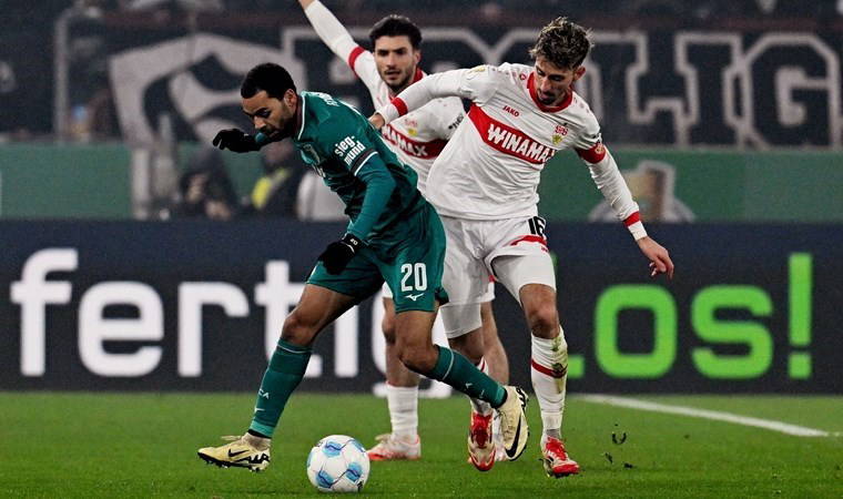 Stuttgart'a Almanya Kupası'nda yarı final için tek gol yetti!