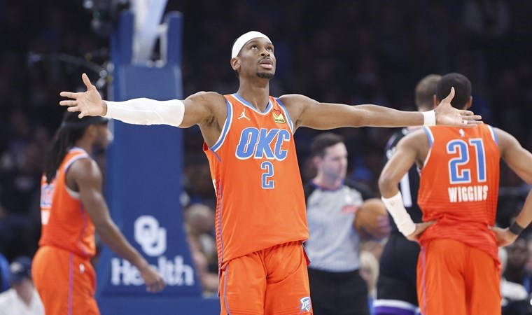 NBA'de Shai Gilgeous-Alexander 50 sayı attı: Oklahoma City Thunder evinde farklı kazandı!