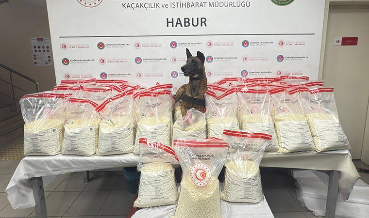 Bakanlık açıkladı... Habur Gümrük Kapısı'nda 'uyuşturucu' operasyonu: 631 milyon TL değerinde...