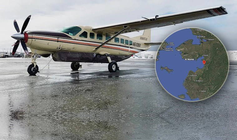 Alaska'da kaybolan uçakla ilgili flaş gelişme: Hayatlarını kaybettiler