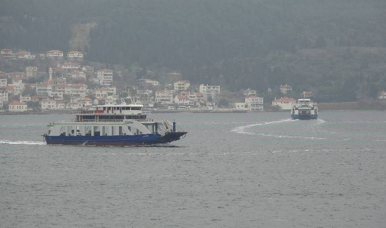 Gökçeada'ya tüm feribot seferleri iptal edildi!