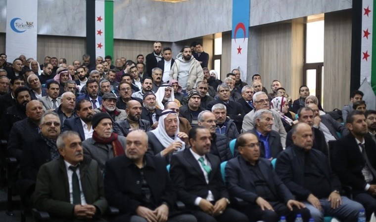 Suriye'de Türkmenler istişare toplantısı için bir araya geldi