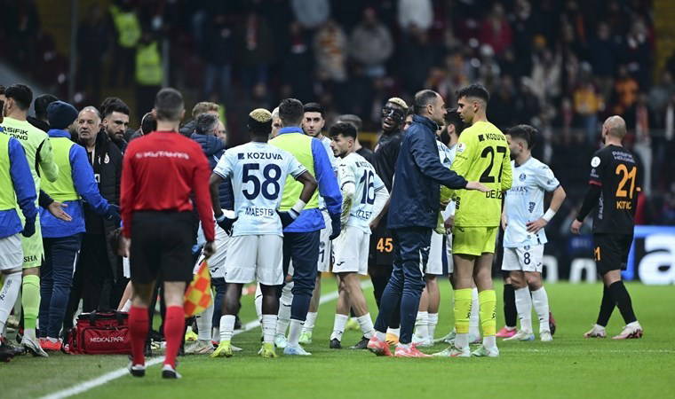 Sahadan çekildiler...