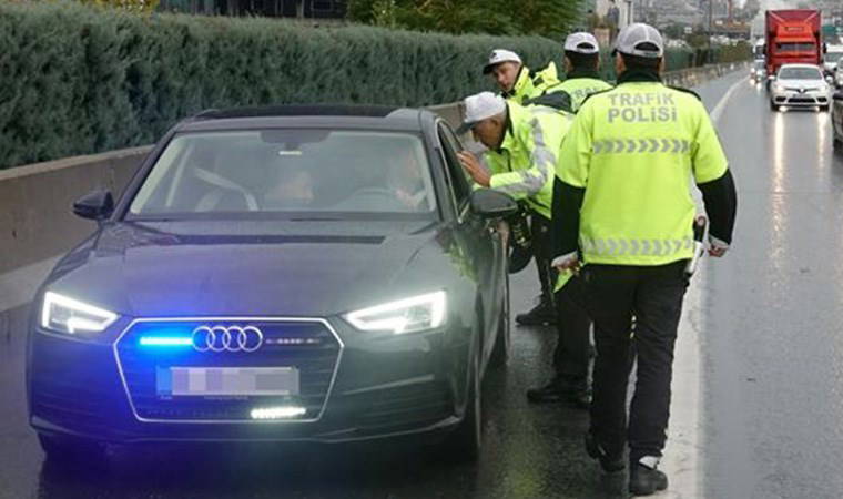 Valilik açıkladı: Çankırı'da 'usulsüz çakar' cezası!