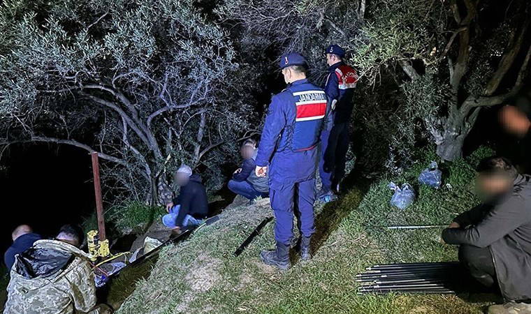 Aydın'da 'kaçak kazı' baskını: 7 kişi suçüstü yakalandı!