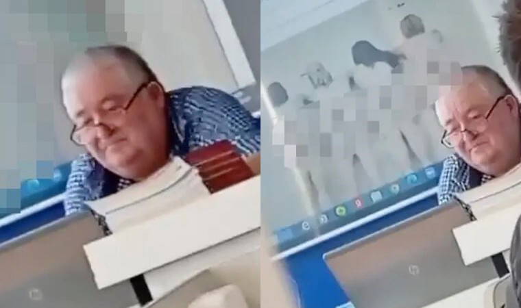 Ders ortasında skandal: Pornografik içerikli video izlerken yakalandı