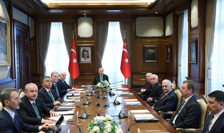 Erdoğan Saray'da YİK'i topladı